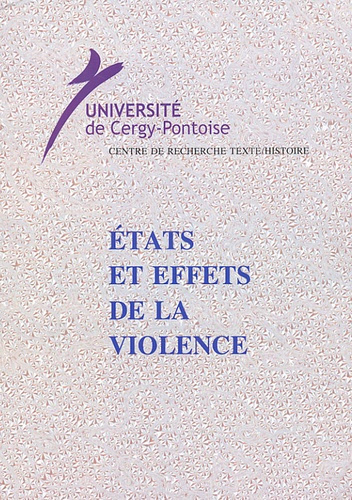 Etats et effets de la violence