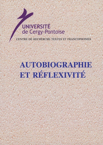 Autobiographie et réflexivité