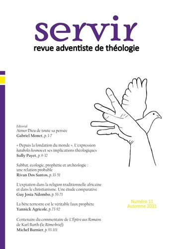 Servir N°11. Revue adventiste de théologie - Automne 2022