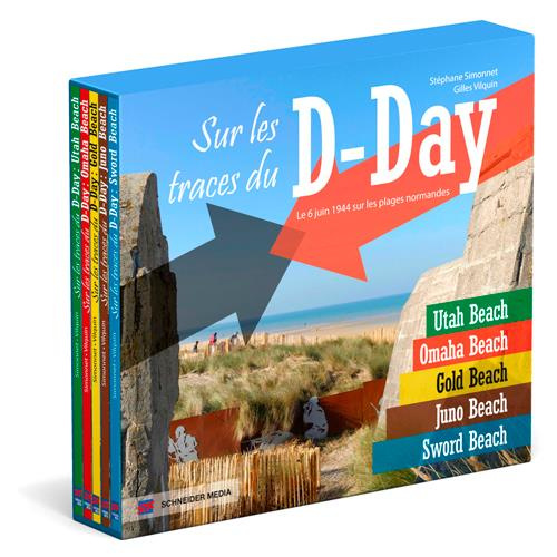 Coffret sur les traces du D-day. Le 6 juin 1944 sur les plages normandes