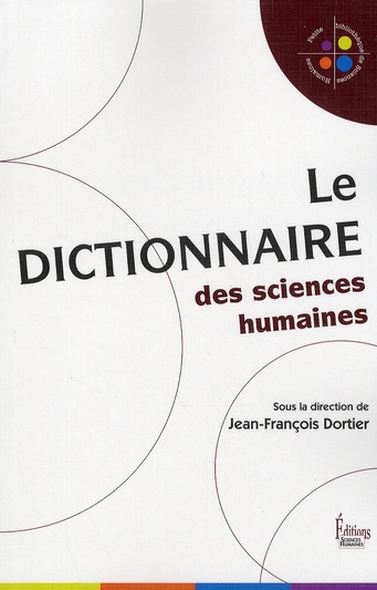 Le dictionnaire des sciences humaines