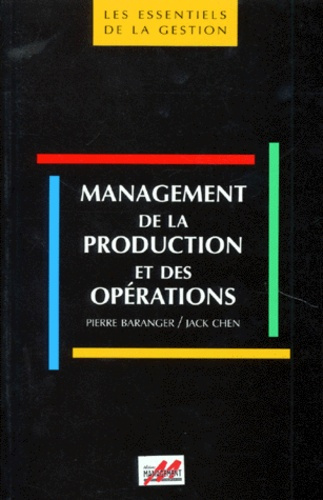 MANAGEMENT DE LA PRODUCTION ET DES OPERATIONS