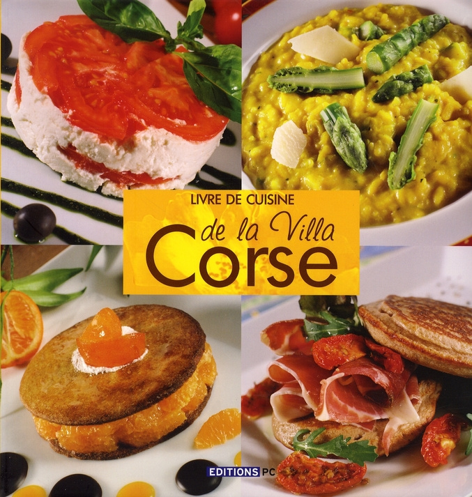 Livre de cuisine de la Villa Corse