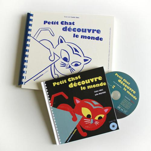 Petit Chat découvre le monde. 2 volumes, avec 1 CD audio [BRAILLE