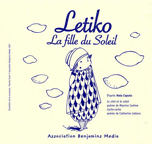 Letiko, la fille du soleil. Avec 1 CD audio [BRAILLE