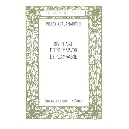 Inventaire d'une maison de campagne