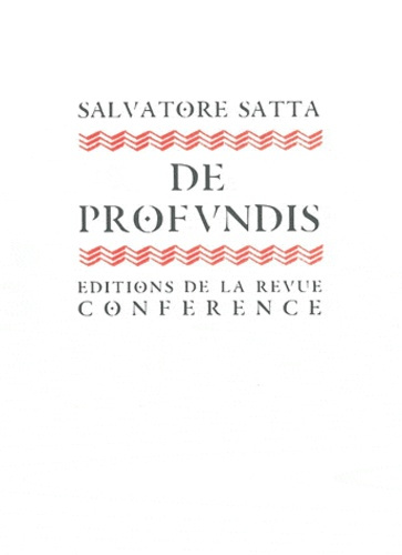 De Profundis