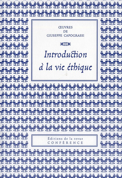 Introduction à la vie éthique