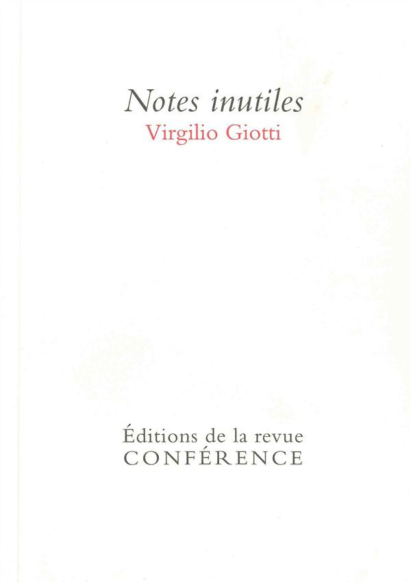 Notes inutiles