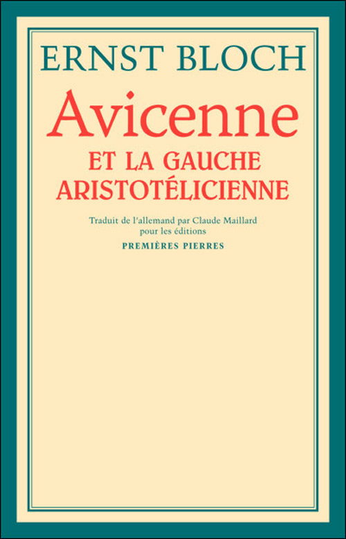 AVICENNE ET LA GAUCHE ARISTOTELICIENNE