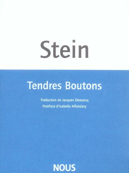 Tendres boutons