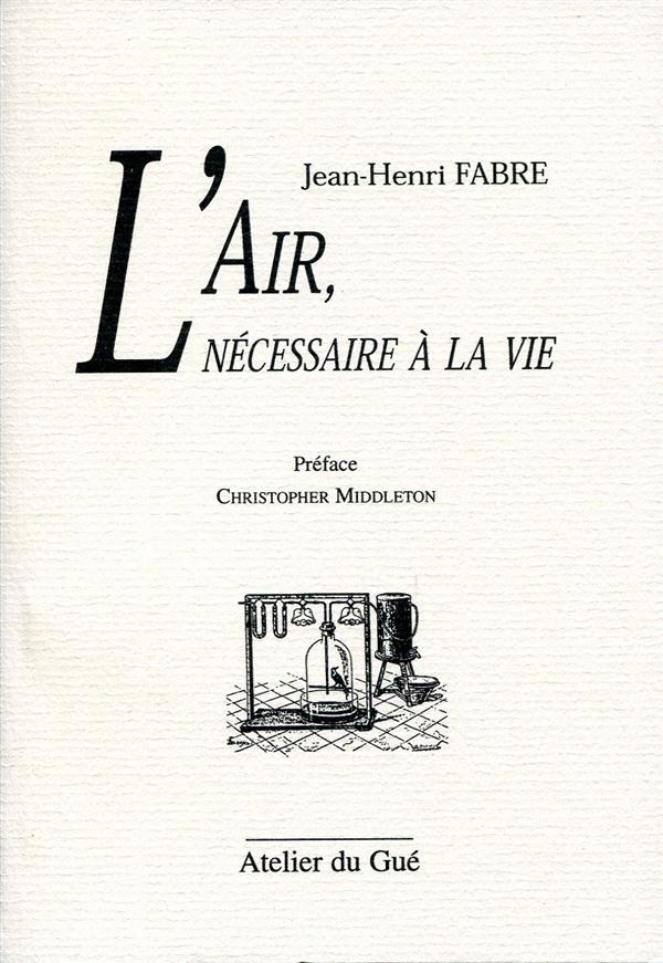 L'air, nécessaire à la vie