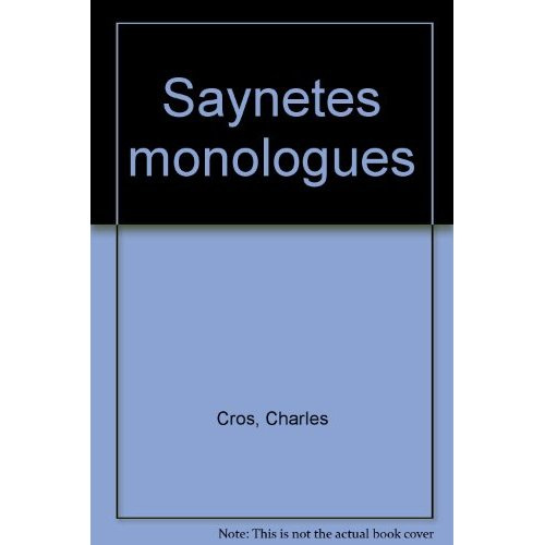 Saynetes monologues