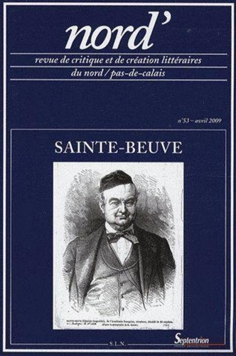 Nord' N° 53, Avril 2009 : Charles-Augustin Sainte-Beuve