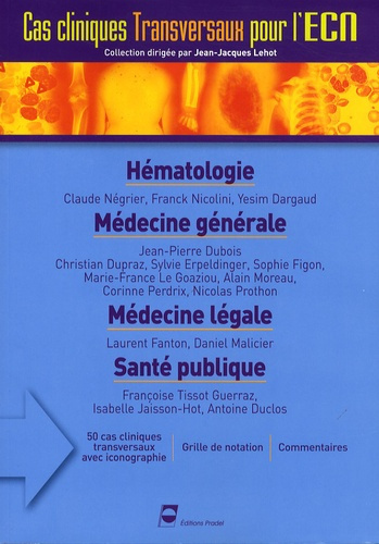 Hématologie, médecine générale, médecine légale, santé publique