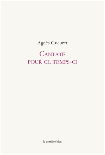 Cantate pour ce temps-ci