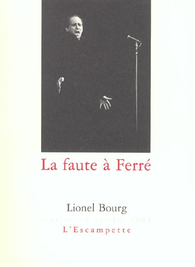 La faute à Ferré