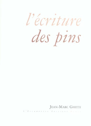 L'écriture des pins