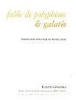 Fable de Polyphème et Galatée. Edition bilingue français-espagnol