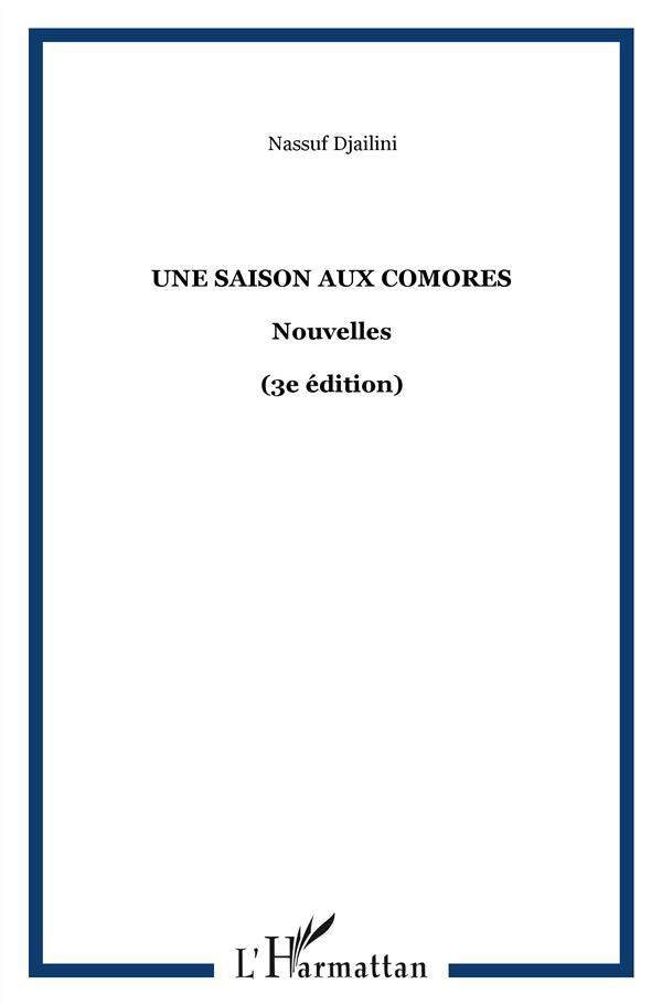 SAISON AUX COMORES NOUVELLES