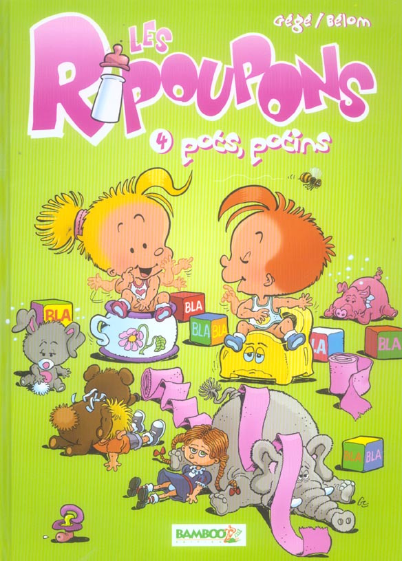 Les Ripoupons Tome 4 : Pots, potins