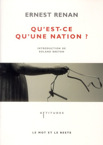 Qu'est-ce qu'une nation ?
