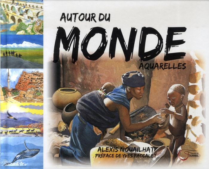 Autour du monde aquarelles