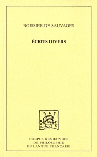 Ecrits divers