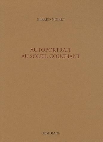 Autoportrait au soleil couchant