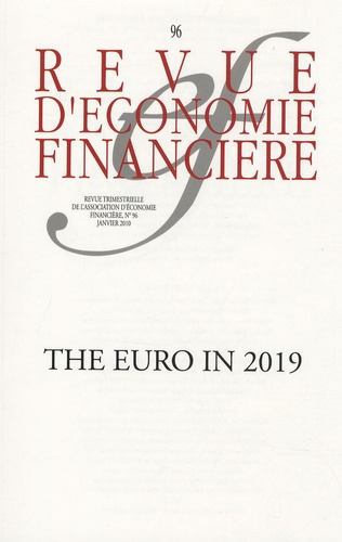 Revue d'économie financière N° 96 : The Euro in 2019