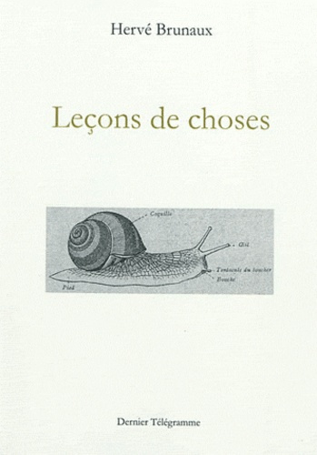 Leçons de choses
