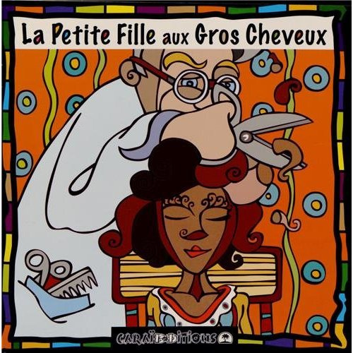 La petite fille aux gros cheveux