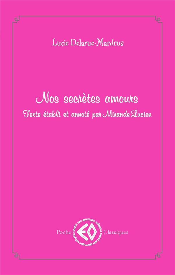 Nos secrètes amours