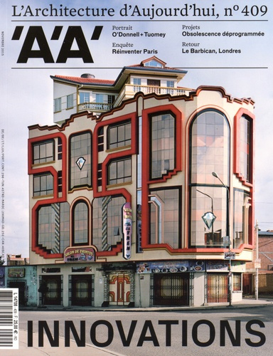 L'architecture d'aujourd'hui N° 409, novembre 2015 : Innovations