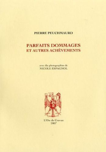 Parfaits dommages et autres achèvements