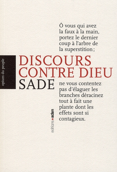 Discours contre Dieu