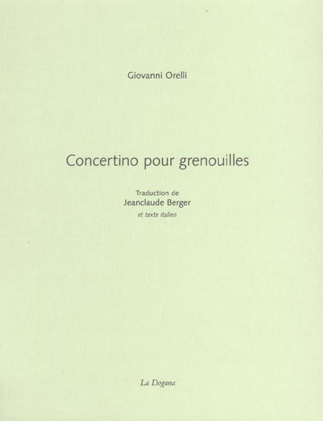 Concertino pour grenouilles