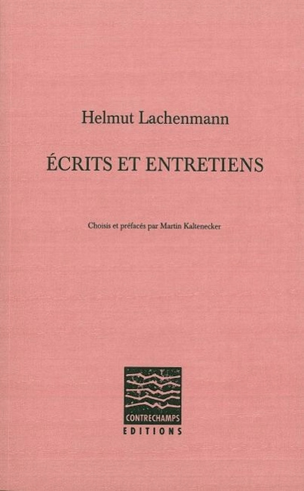 Ecrits et entretiens