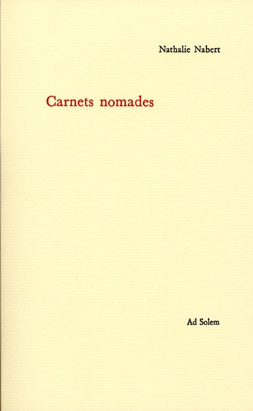 Carnets nomades