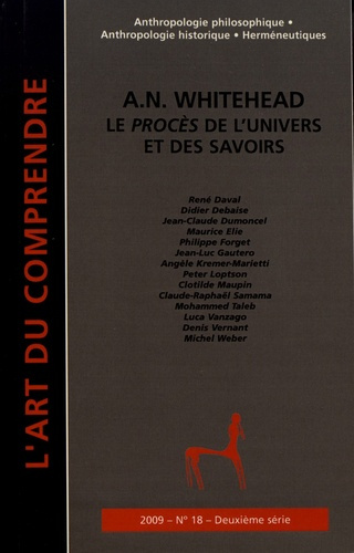 AN WHITEHEAD LE PROCES DE L UNIVERS ET DES SAVOIRS