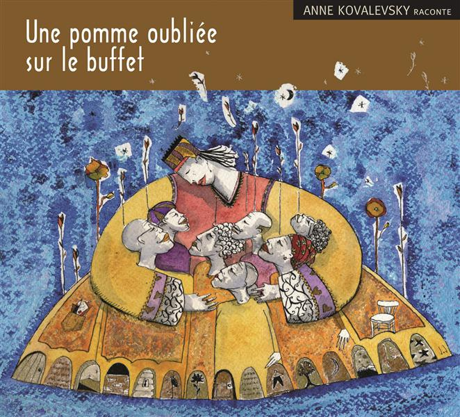 Une pomme oubliée sur le buffet. 1 CD audio