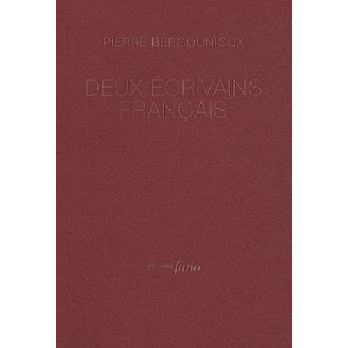 Deux écrivains français