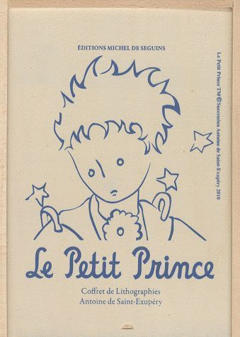 Le Petit Prince. Coffret de litographies