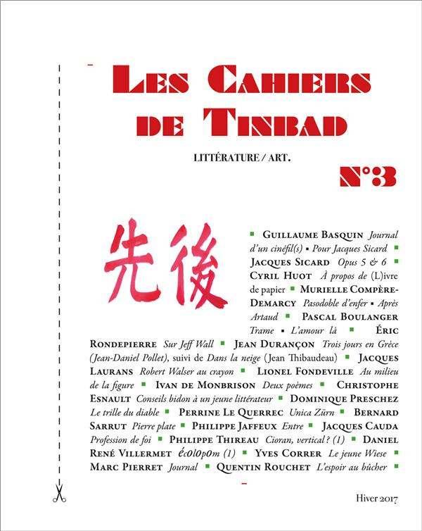 Les Cahiers de Tinbad N° 3