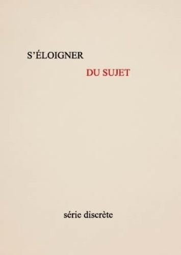 S'éloigner du sujet