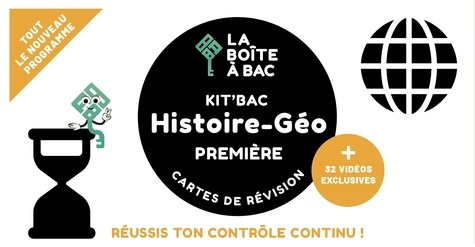 Histoire-Géo première. Cartes de révision   32 vidéos exclusives