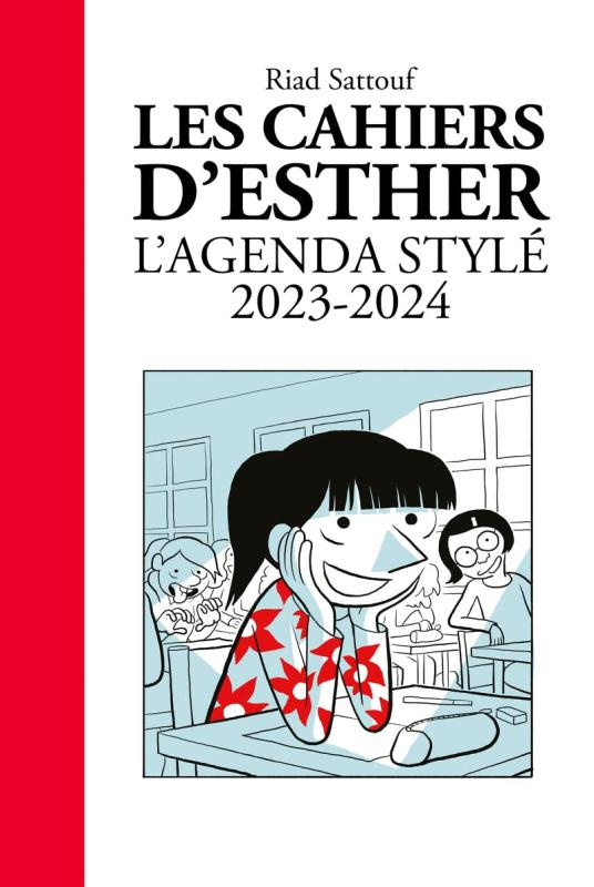 L'agenda stylé Les cahiers d'Esther. Edition 2023-2024