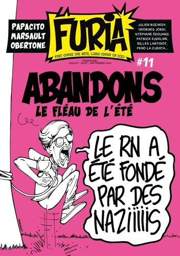 La Furia N° 11, juillet-août-septembre 2024 : Abandons, le fléau de l'été