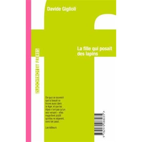 La fille qui posait des lapins