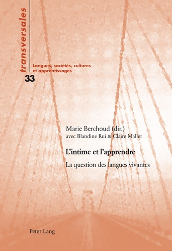 L'INTIME ET L'APPRENDRE. LA QUESTION DES LANGUES VIVANTES